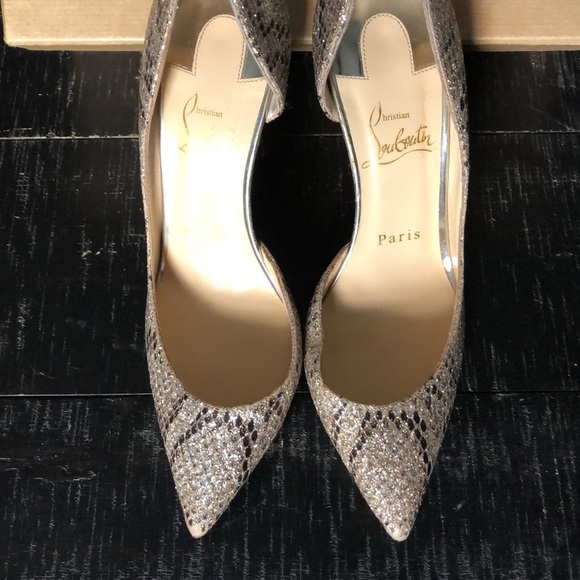 Christian Louboutin Iriza glitter pumps - Picture 5 of 8